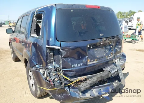 2011 Honda Pilot Lx from USA, damaged, VIN 5FNYF4H27BB022466